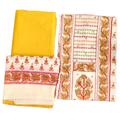 Sungudi Cotton Chudidar Material Set