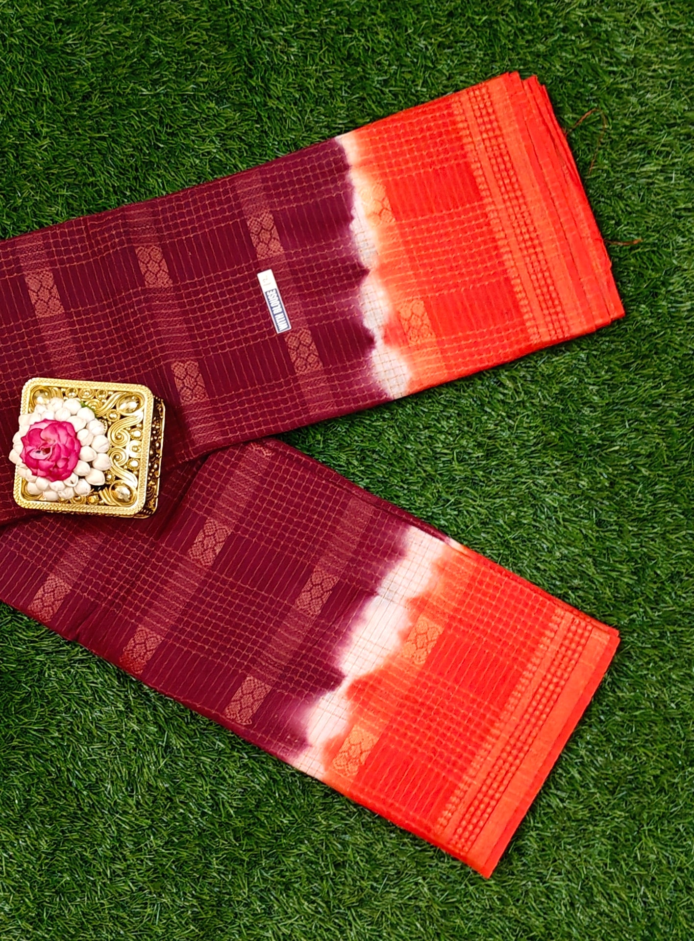 Lightweight Multicolour Sungudi Cotton Saree