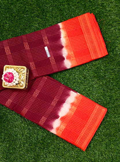 Lightweight Multicolour Sungudi Cotton Saree
