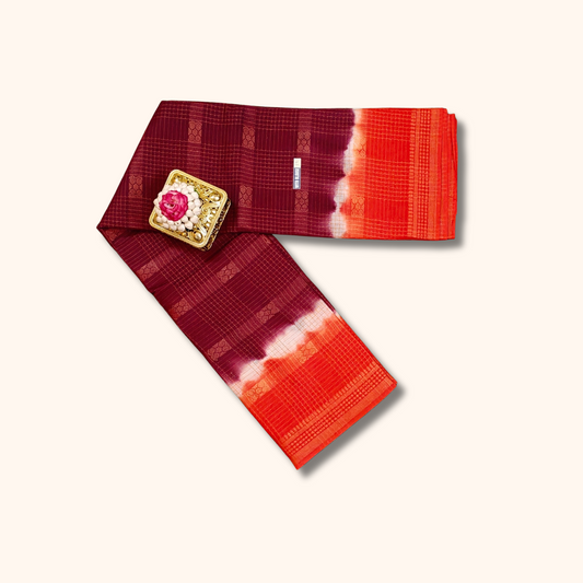 Lightweight Multicolour Sungudi Cotton Saree