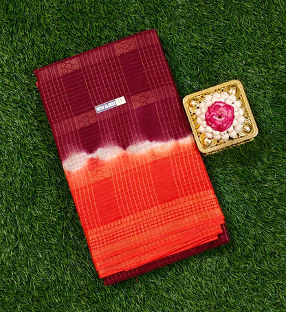 Lightweight Multicolour Sungudi Cotton Saree
