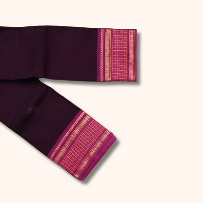 Classic Elegance in Deep Plum & Magenta
