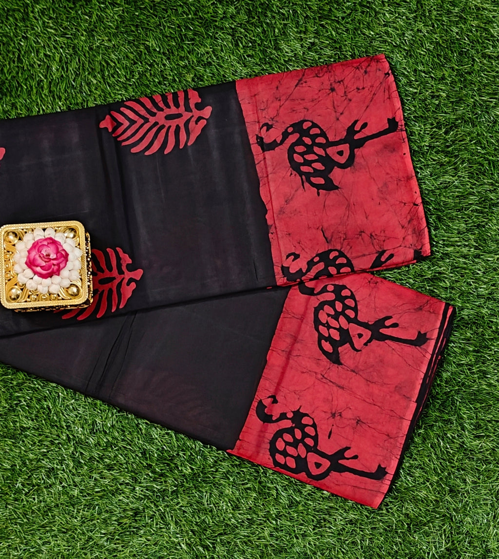 Premium 120 Count Sungudi Cotton Saree – Ultra Soft & Feather-Light Comfort