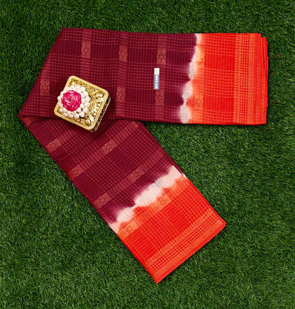 Lightweight Multicolour Sungudi Cotton Saree